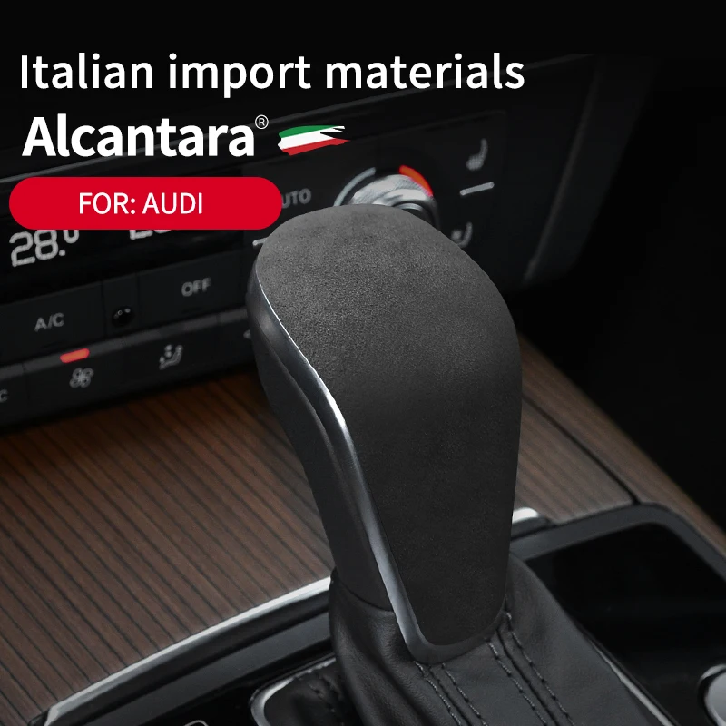 Adhesvie Attchment Alcantara Car Gear Shift Knob Cover Shell for Audi A6 A6L A7 2016 2017 2018 Auto Accessories Gear Handle Case
Adhesvie Attchment Alcantara Car Gear Shift Knob Cover Shell for Audi A6 A6L A7 2016 2017 2018 Auto Accessories Gear Handle Case