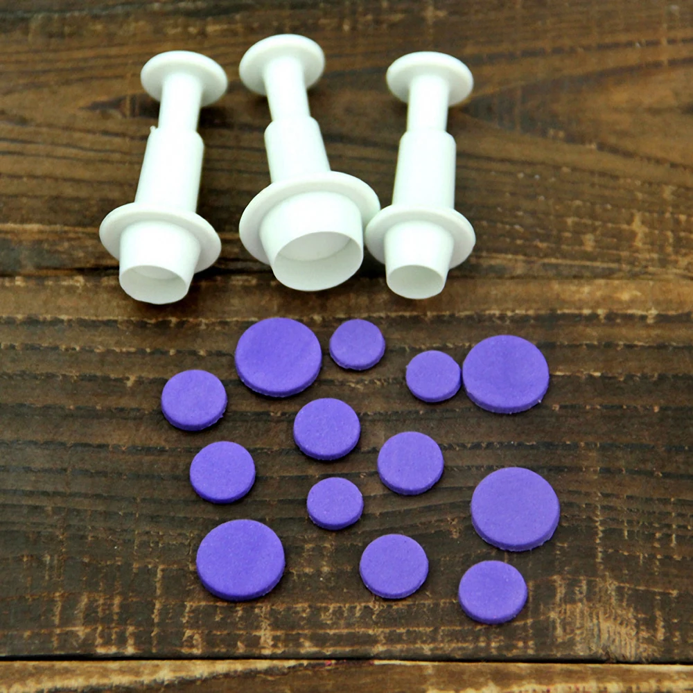 3Pcs/Set Mini Star Flower Plunger Cookies Cutter Fondant Decorating Biscuit Mold Sugarcraft DIY Kitchen Cake Decorating Tools
3Pcs/Set Mini Star Flower Plunger Cookies Cutter Fondant Decorating Biscuit Mold Sugarcraft DIY Kitchen Cake Decorating Tools