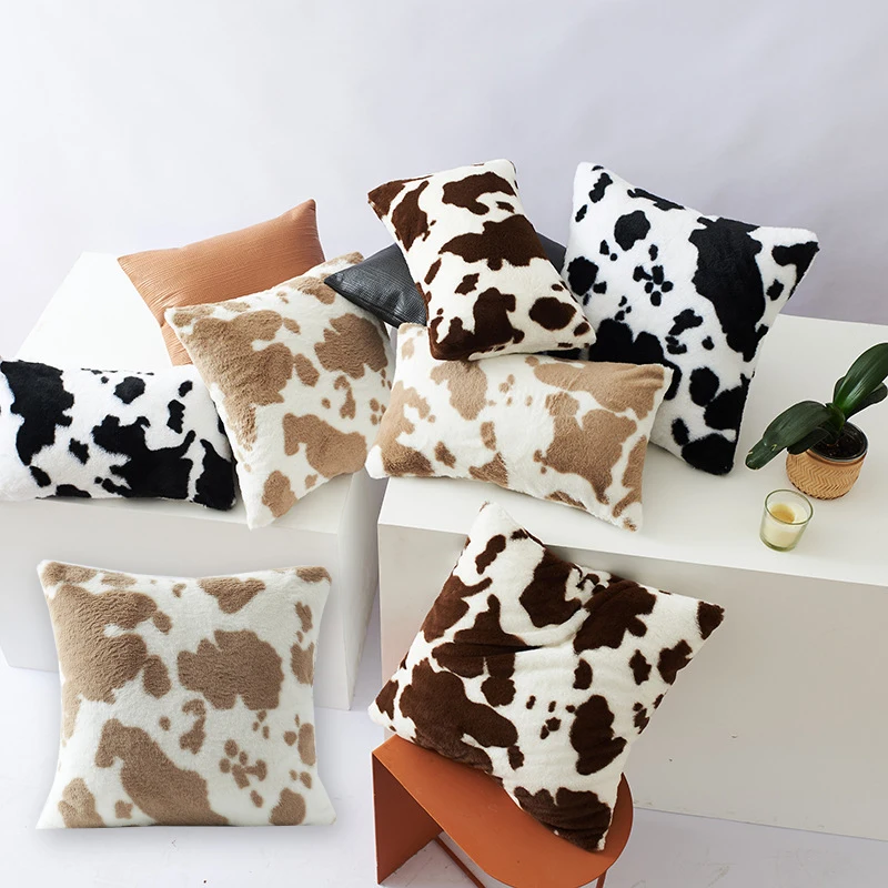 Black And White Cow Long Plush Fluff Pillow Cover Home Decorative Sofa Car Bed Throw Pillows Cushion Cover Polyester Pillow Case
Black And White Cow Long Plush Fluff Pillow Cover Home Decorative Sofa Car Bed Throw Pillows Cushion Cover Polyester Pillow Case