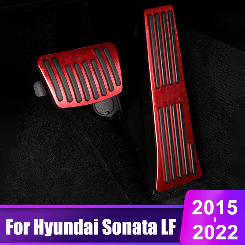 For Hyundai Sonata LF 2015 2016 2017 2018 2019 2020 2021 2022 Aluminum Car Foot Pedal Accelerator Brake Pedal Cover Accessories
For Hyundai Sonata LF 2015 2016 2017 2018 2019 2020 2021 2022 Aluminum Car Foot Pedal Accelerator Brake Pedal Cover Accessories