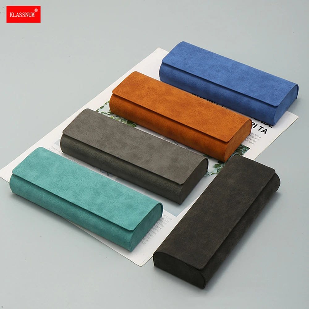 Leather Glasses Case for Men Women Sunglasses Myopia Storage Box Portable Hard Anti-pressure Eyeglasses Bag Eyewear Accessories
Leather Glasses Case for Men Women Sunglasses Myopia Storage Box Portable Hard Anti-pressure Eyeglasses Bag Eyewear Accessories