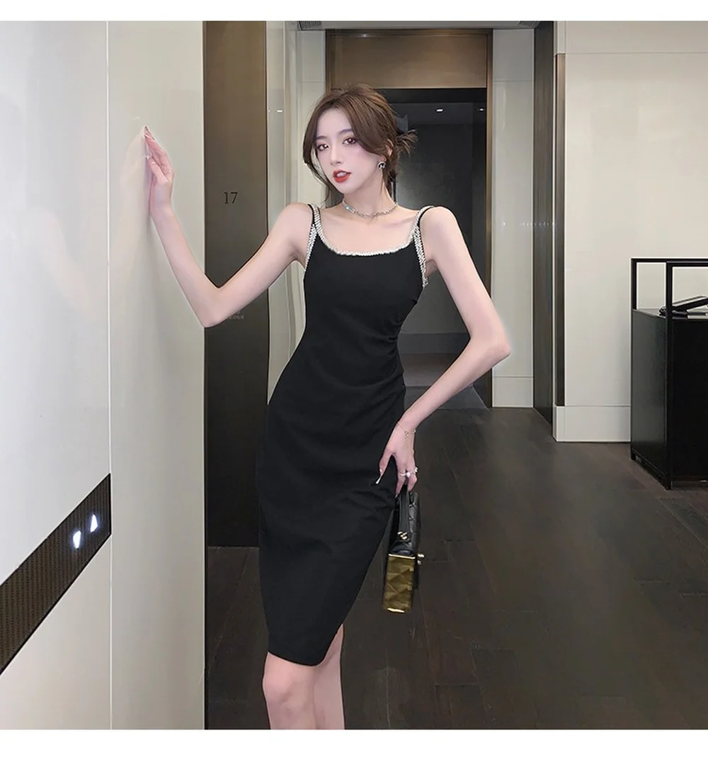 Diamond Vestidos De Mujer Casual Elegante Prom Dresses Sexy Dress Vests Vintage Clothes for Women Clothing Black Dress Ropa
Diamond Vestidos De Mujer Casual Elegante Prom Dresses Sexy Dress Vests Vintage Clothes for Women Clothing Black Dress Ropa