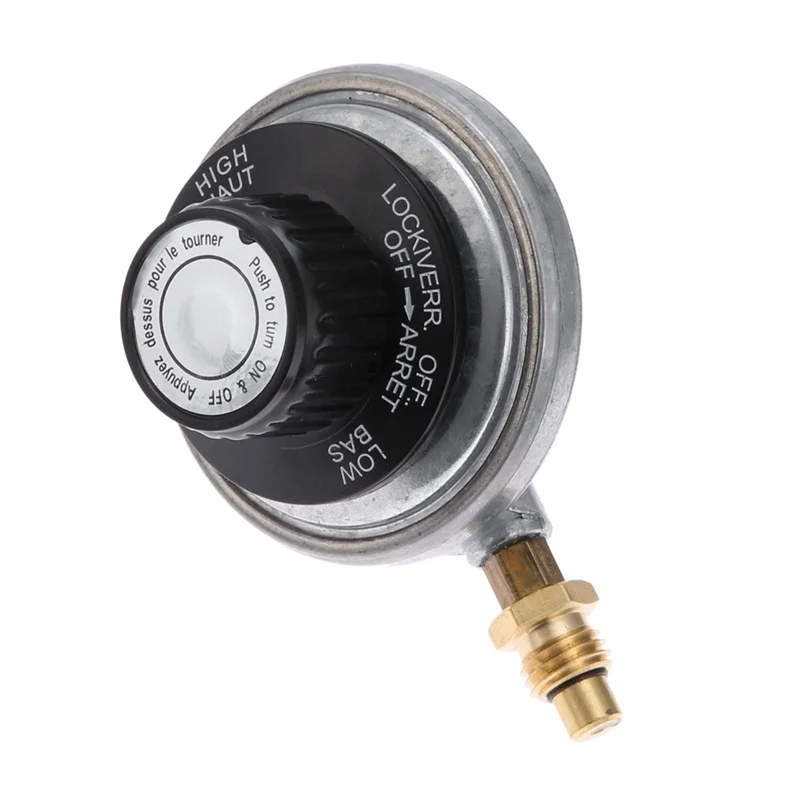Propane Gas Grill Control Valve Table Top Regulator Propane Gas Grill Control Valve + M12 Nozzle Jet & 1 Inch-20 Female
Propane Gas Grill Control Valve Table Top Regulator Propane Gas Grill Control Valve + M12 Nozzle Jet & 1 Inch-20 Female
