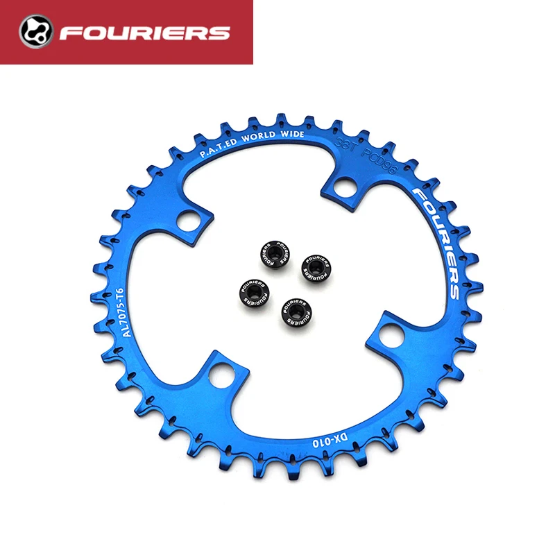 Fouriers 96BCD MTB Bicycle Sprockets Chainwheel 38T Chainring Mountain Bike Crankset Tooth plate Parts Disc CR-DX010
Fouriers 96BCD MTB Bicycle Sprockets Chainwheel 38T Chainring Mountain Bike Crankset Tooth plate Parts Disc CR-DX010