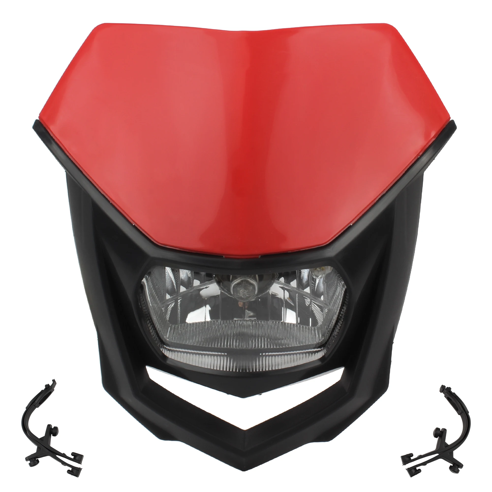 Мотоциклетная галогенная фара для грязи, велосипеда, пластина для Honda Kawasaki Yamaha Moto, универсальные аксессуары, головной светильник, эндуро, фара
Мотоциклетная галогенная фара для грязи, велосипеда, пластина для Honda Kawasaki Yamaha Moto, универсальные аксессуары, головной светильник, эндуро, фара