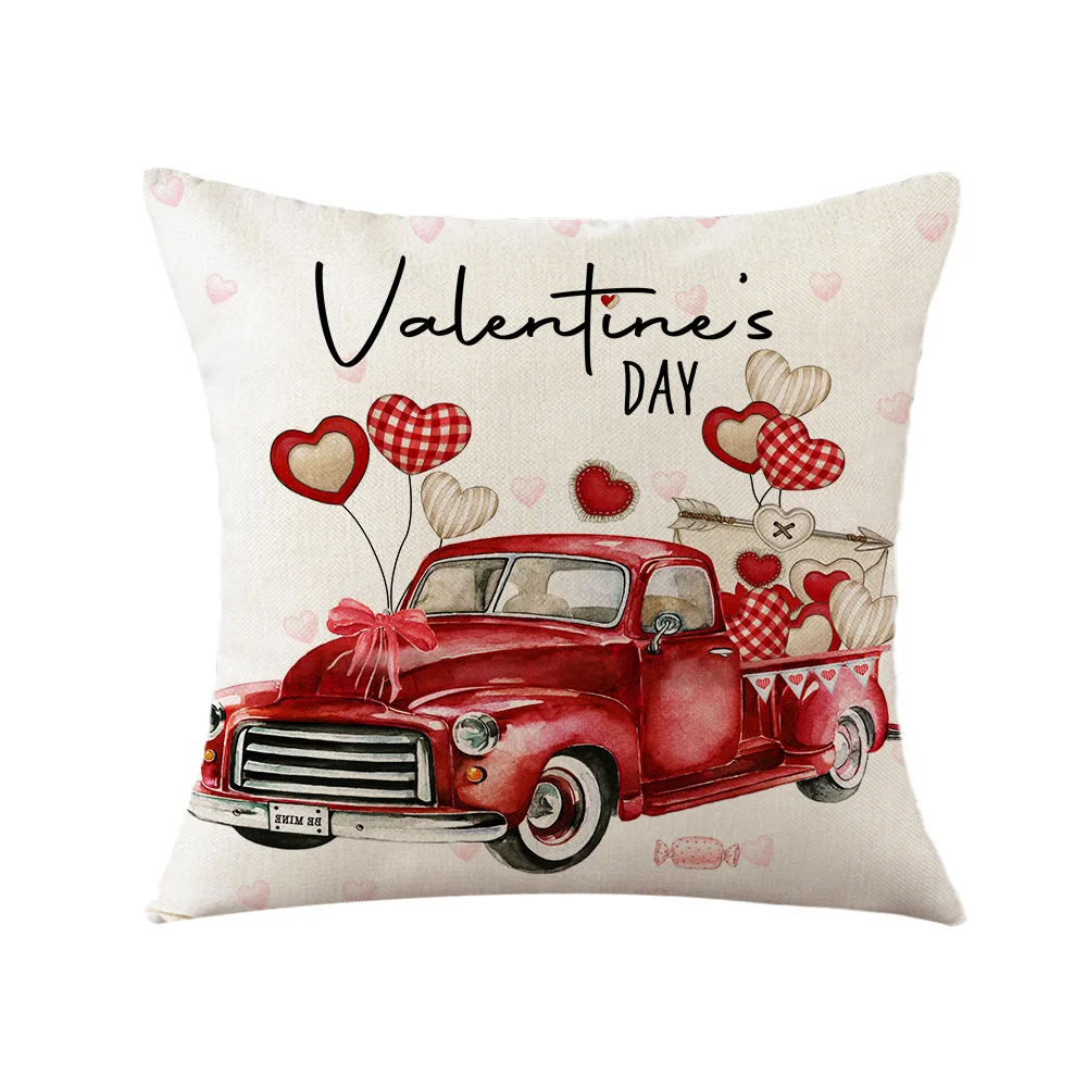 Valentines Day Gift Home Decorative Cushion Cover Rose Flower Truck Ice Cream Printed Pillowcases Wedding Favors Bridesmaid Gift
Valentines Day Gift Home Decorative Cushion Cover Rose Flower Truck Ice Cream Printed Pillowcases Wedding Favors Bridesmaid Gift