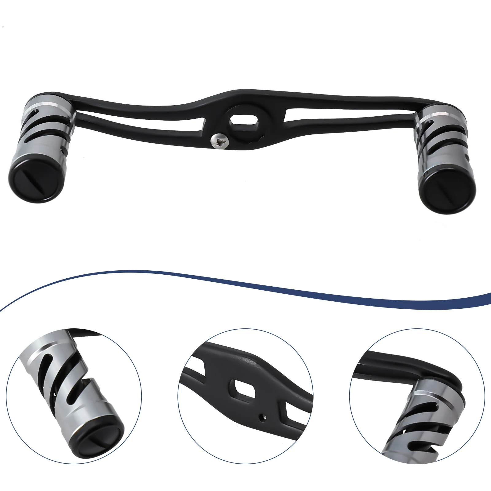 Water Drop Reel Fishing Reel Handle DIY Accessories 90mm/120mm Length Aluminum Alloy CNC Process High Performance
Water Drop Reel Fishing Reel Handle DIY Accessories 90mm/120mm Length Aluminum Alloy CNC Process High Performance
