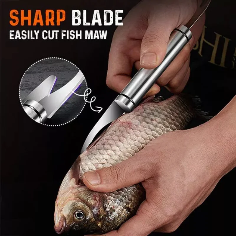 Multifunctional 6-in-1 Quick Shrimp Peeler Fish Scale Knife Shrimp Line Cutting / Scraping / Digging Knife Kitchen Gadgets
Multifunctional 6-in-1 Quick Shrimp Peeler Fish Scale Knife Shrimp Line Cutting / Scraping / Digging Knife Kitchen Gadgets