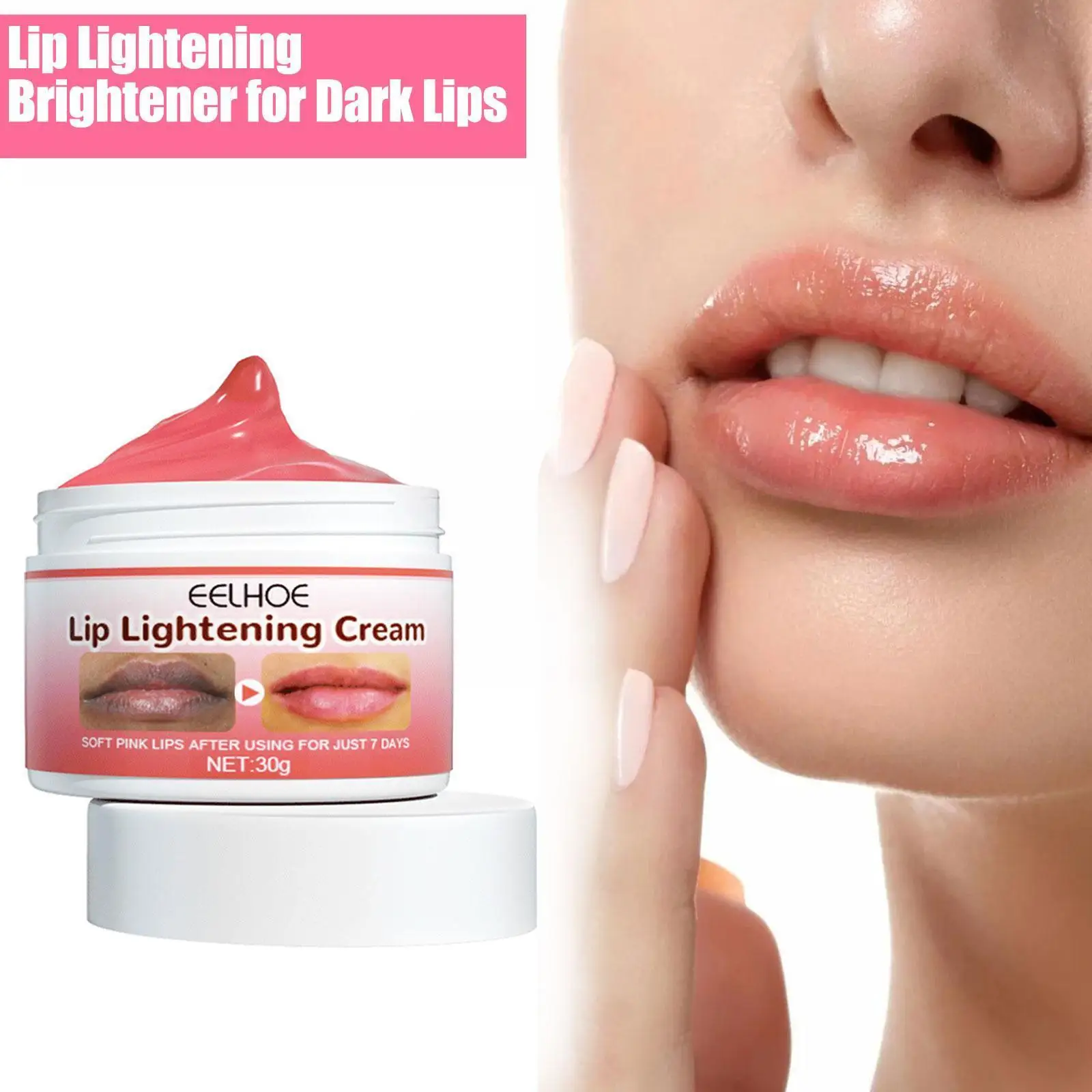 30g Lip Lightening For Dark Lips Moisturizing Lip Brightener With Vitamin E Oil Butter Lip Balm Effectively Whitening Cream J3n5
30g Lip Lightening For Dark Lips Moisturizing Lip Brightener With Vitamin E Oil Butter Lip Balm Effectively Whitening Cream J3n5