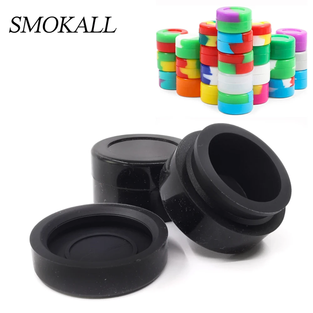 100Pcs Silicone 3ml Jar For Vaporizer Container Jars Oil Wax Dab Cigarette Cream Liquid Storage Box Tobacco Smoking Accessories
100Pcs Silicone 3ml Jar For Vaporizer Container Jars Oil Wax Dab Cigarette Cream Liquid Storage Box Tobacco Smoking Accessories
