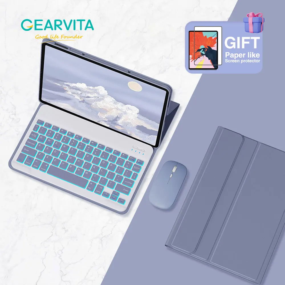 Xiaomi Mi Pad 5/5pro Tablet Wireless Bluetooth Keyboard with Mouse Backlight Protective Cover Stand Case Accessories Mipad
Xiaomi Mi Pad 5/5pro Tablet Wireless Bluetooth Keyboard with Mouse Backlight Protective Cover Stand Case Accessories Mipad