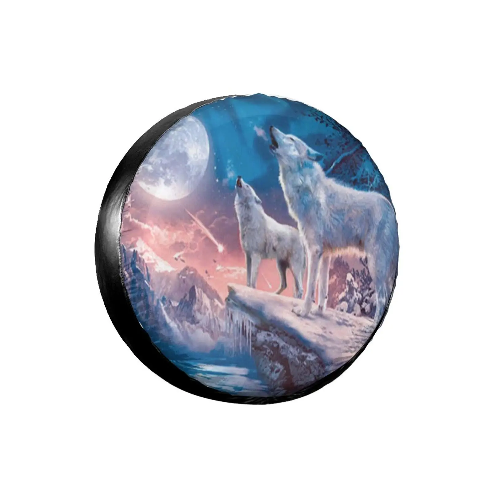 3D Wolf Animal Spare Tire Cover Waterproof Dustproof Sun Wheel Tire Cover For Jeep, Trailer, SUV Vehicle Anime Tire Cover
3D Wolf Animal Spare Tire Cover Waterproof Dustproof Sun Wheel Tire Cover For Jeep, Trailer, SUV Vehicle Anime Tire Cover