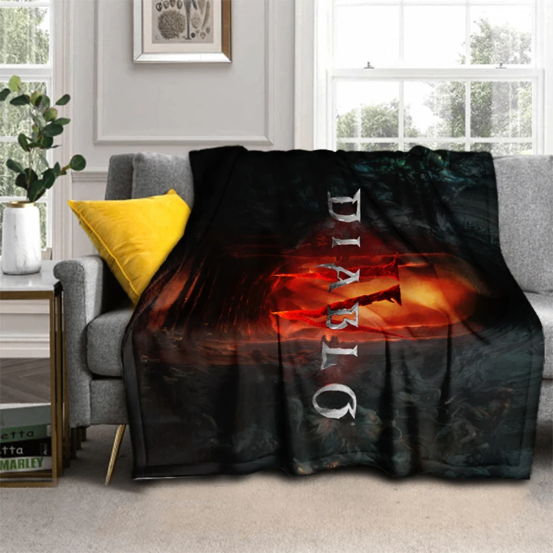 New Diablo Blanket Flannel Blanket For Beds Throw Soft Blanket Fashionable Bedspread Fleece Throw Blanket Office Nap Blanket
New Diablo Blanket Flannel Blanket For Beds Throw Soft Blanket Fashionable Bedspread Fleece Throw Blanket Office Nap Blanket