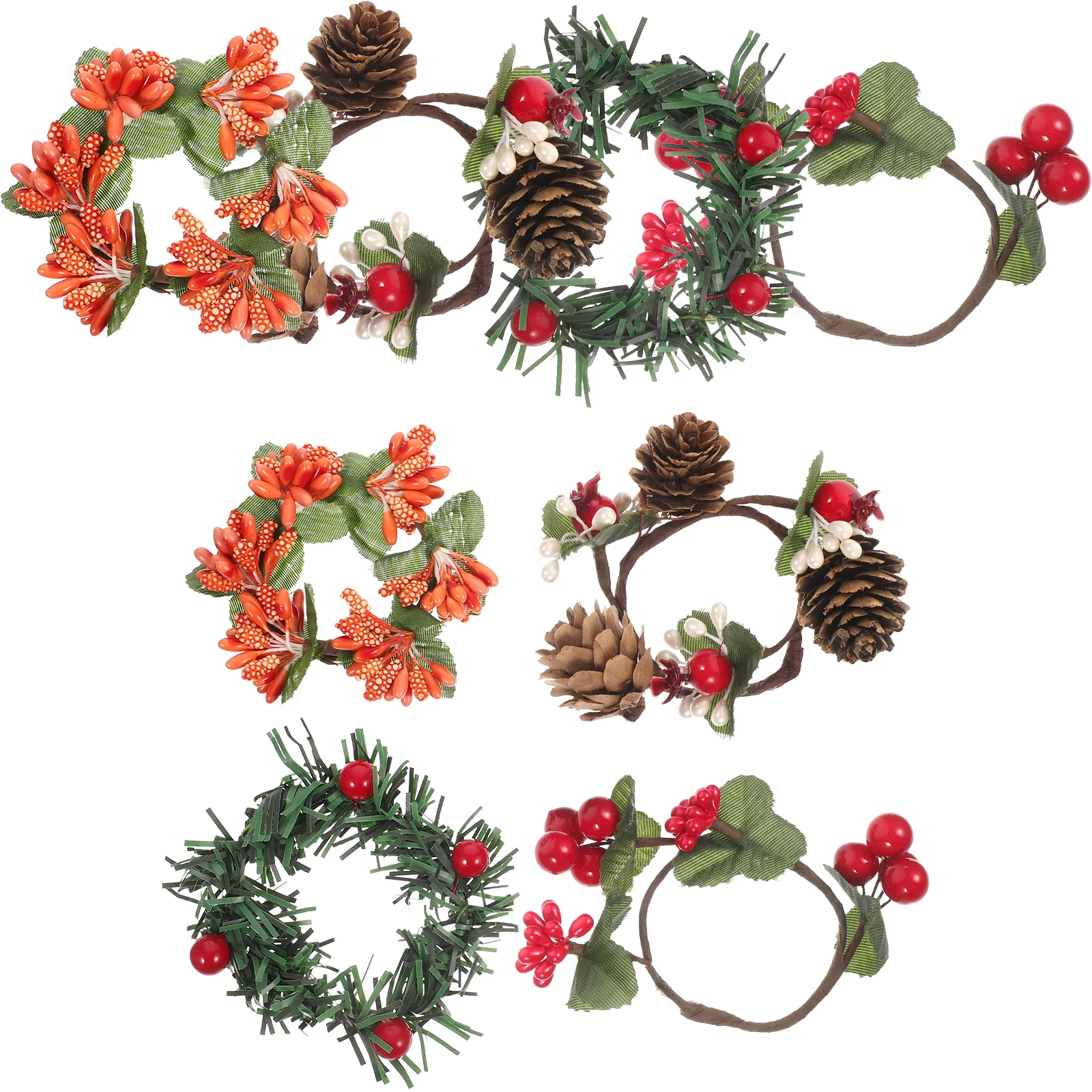 Napkin Rings Ring Christmas Holderberry Buckles Tablewareholders Adornments Decorative Redcone Pineaccessories Party Festival
Napkin Rings Ring Christmas Holderberry Buckles Tablewareholders Adornments Decorative Redcone Pineaccessories Party Festival