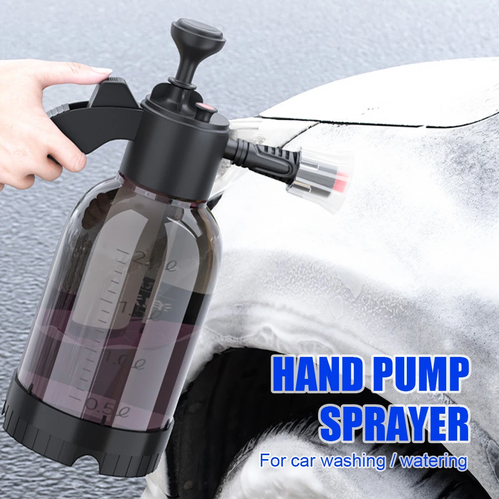 2L Hand Pump Foam Sprayer Pneumatic Washer Foam Snow Foam High Pressure Car Wash Spray Bottle for Car Home Cleaning
2L Hand Pump Foam Sprayer Pneumatic Washer Foam Snow Foam High Pressure Car Wash Spray Bottle for Car Home Cleaning