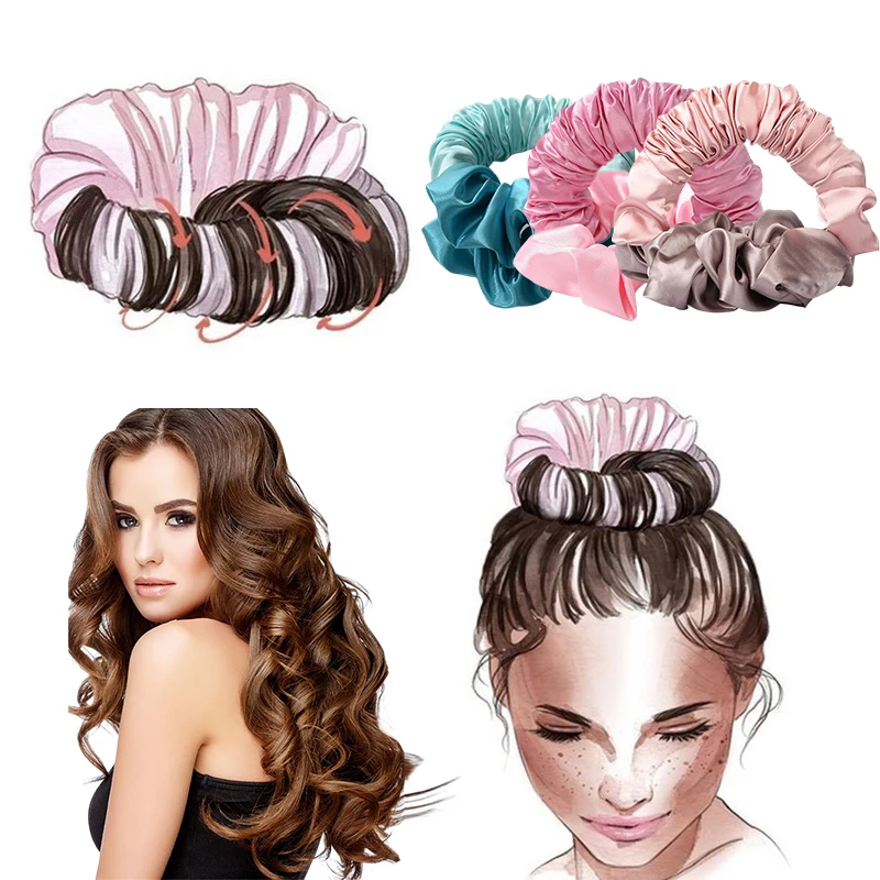 Lazy Heatless Curling Rod Headband No Heat Hair Rollers Ribbon Overnight Hair Curlers Wave Formers DIY Hair Styling Tools
Lazy Heatless Curling Rod Headband No Heat Hair Rollers Ribbon Overnight Hair Curlers Wave Formers DIY Hair Styling Tools