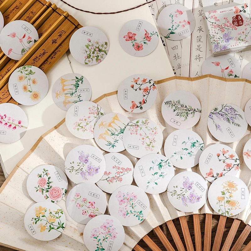 46Pcs/box Flower Stickers Diy Laptop Notebooks Scrapbooking Journal Collage Material Chinese Style Diary Sticker Stick Paper
46Pcs/box Flower Stickers Diy Laptop Notebooks Scrapbooking Journal Collage Material Chinese Style Diary Sticker Stick Paper