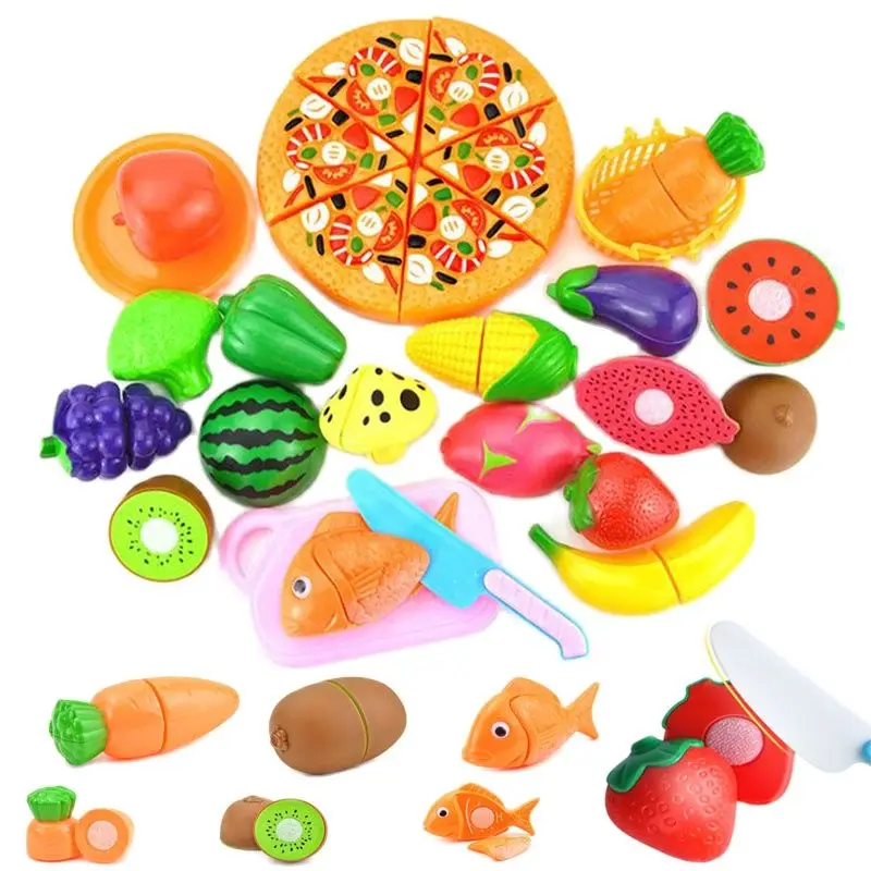 New 1 Set Safe Children Play House Toy Plastic Food Cut Fruit Vegetable Kitchen Baby Kids Pretend Play Educational Toys
New 1 Set Safe Children Play House Toy Plastic Food Cut Fruit Vegetable Kitchen Baby Kids Pretend Play Educational Toys