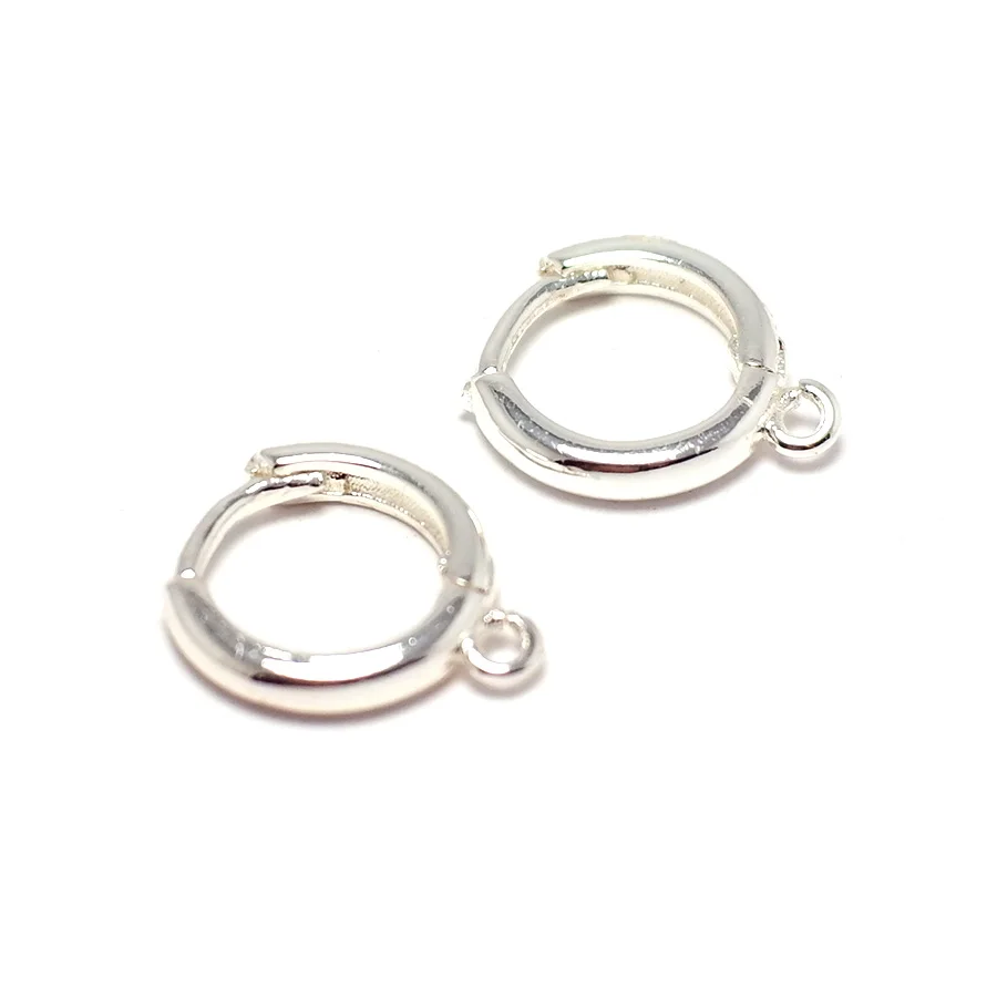 6pcs Earring Holder,Silver Plated Brass,13.4x12mm Hoop Earrings,Earring Jewelry Making
6pcs Earring Holder,Silver Plated Brass,13.4x12mm Hoop Earrings,Earring Jewelry Making