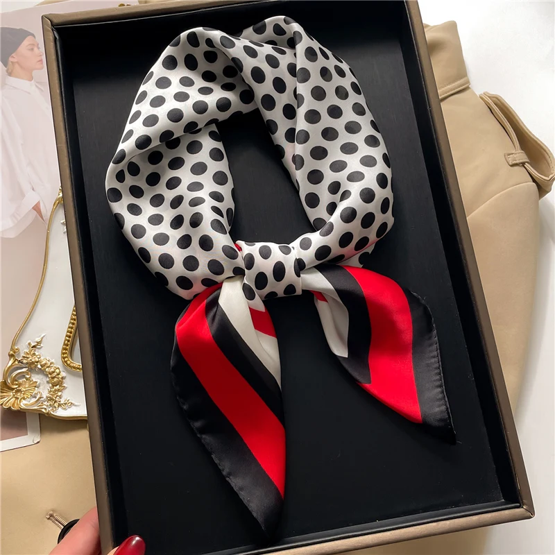 70cm Silk Feeling Hair Scarf Women Fashion Dot Print Square Neck Tie Female Summer Bandana Headband Hijab Shawl Wraps Kerchief
70cm Silk Feeling Hair Scarf Women Fashion Dot Print Square Neck Tie Female Summer Bandana Headband Hijab Shawl Wraps Kerchief
