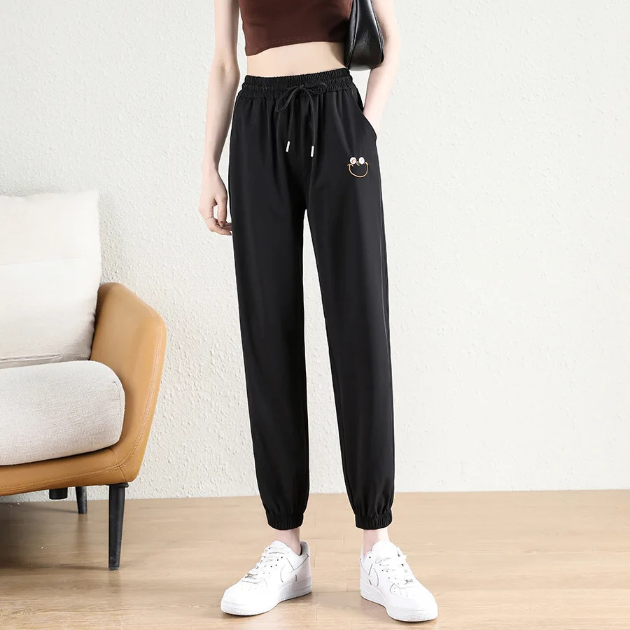 Spring Summer Sport Pant Women Sweatpants Loose Quickly Dry Thin Running Jogger Fitness Gym Workout Casual Trousers Sports Wear
Spring Summer Sport Pant Women Sweatpants Loose Quickly Dry Thin Running Jogger Fitness Gym Workout Casual Trousers Sports Wear
