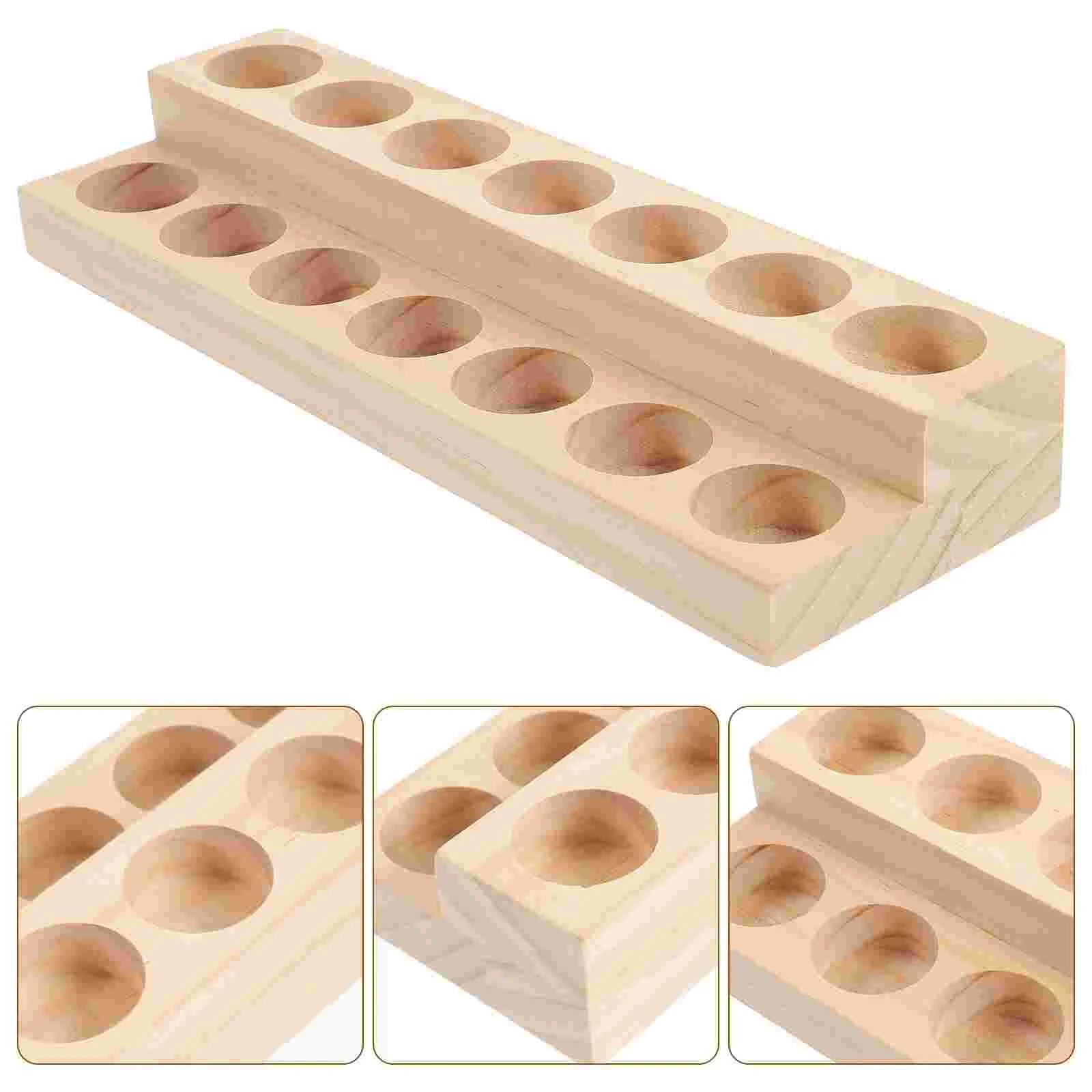 Essential Oil Holder Bottle Casestorage Box Container Wooden Bottles Organizer Two Layers Display Stand
Essential Oil Holder Bottle Casestorage Box Container Wooden Bottles Organizer Two Layers Display Stand