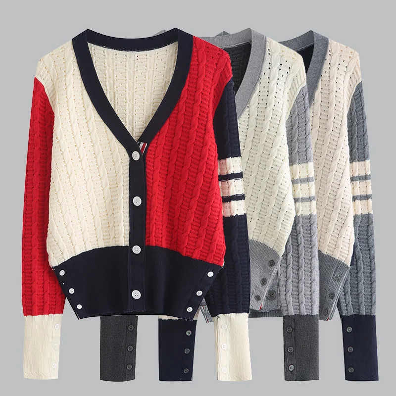 Korean Sweater Fashion Cardigan Women Sweaters Y2k Cardigans Tops Clothes 2023 Knitted Kawaii Autumn Winter Long Sleeve Clothing
Korean Sweater Fashion Cardigan Women Sweaters Y2k Cardigans Tops Clothes 2023 Knitted Kawaii Autumn Winter Long Sleeve Clothing
