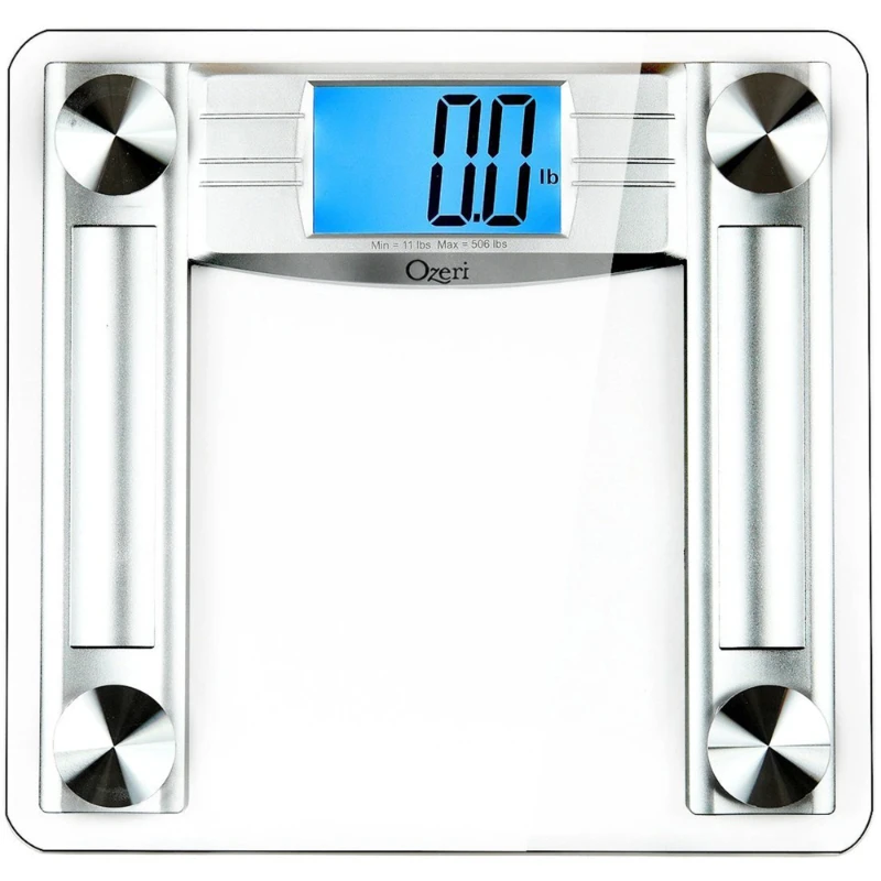 ProMax 560 lbs / 255 kg Bathroom Scale with 0.1 lbs / 0.05 kg Sensor Technology and Body Tape Measure & Fat
ProMax 560 lbs / 255 kg Bathroom Scale with 0.1 lbs / 0.05 kg Sensor Technology and Body Tape Measure & Fat