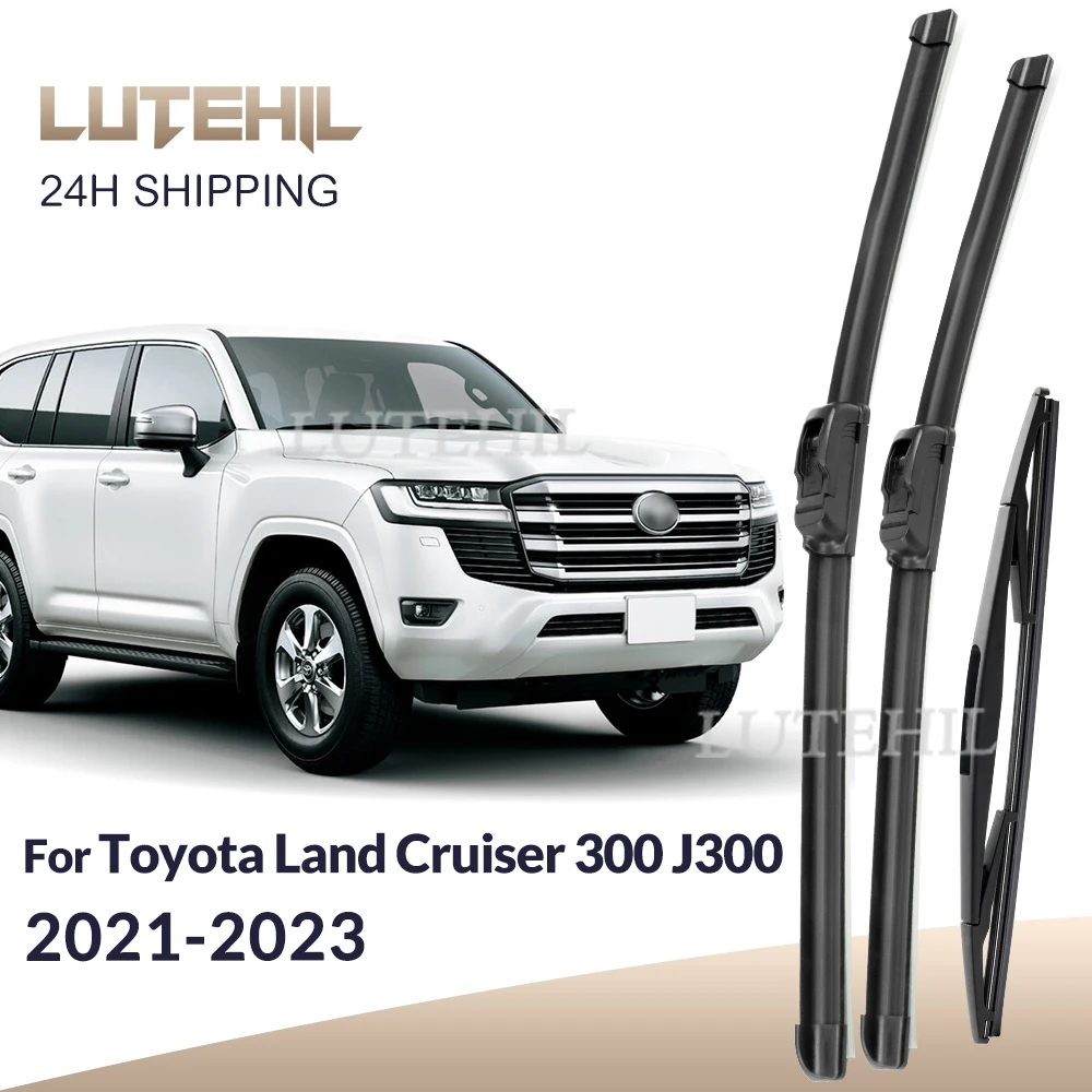 Для Toyota Land Cruiser 300 J300 2021-2023 2022 стеклоочиститель передние и задние щетки стеклоочистителя лобовое стекло щетки 24 "+ 22" + 12"
Для Toyota Land Cruiser 300 J300 2021-2023 2022 стеклоочиститель передние и задние щетки стеклоочистителя лобовое стекло щетки 24 "+ 22" + 12"