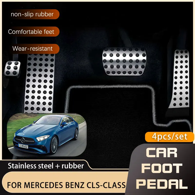 Автомобильные педали для Mercedes Benz CLS-Class C219 C218 C257 2004 ~ 2018, педаль акселератора из нержавеющей стали без сверления
Автомобильные педали для Mercedes Benz CLS-Class C219 C218 C257 2004 ~ 2018, педаль акселератора из нержавеющей стали без сверления