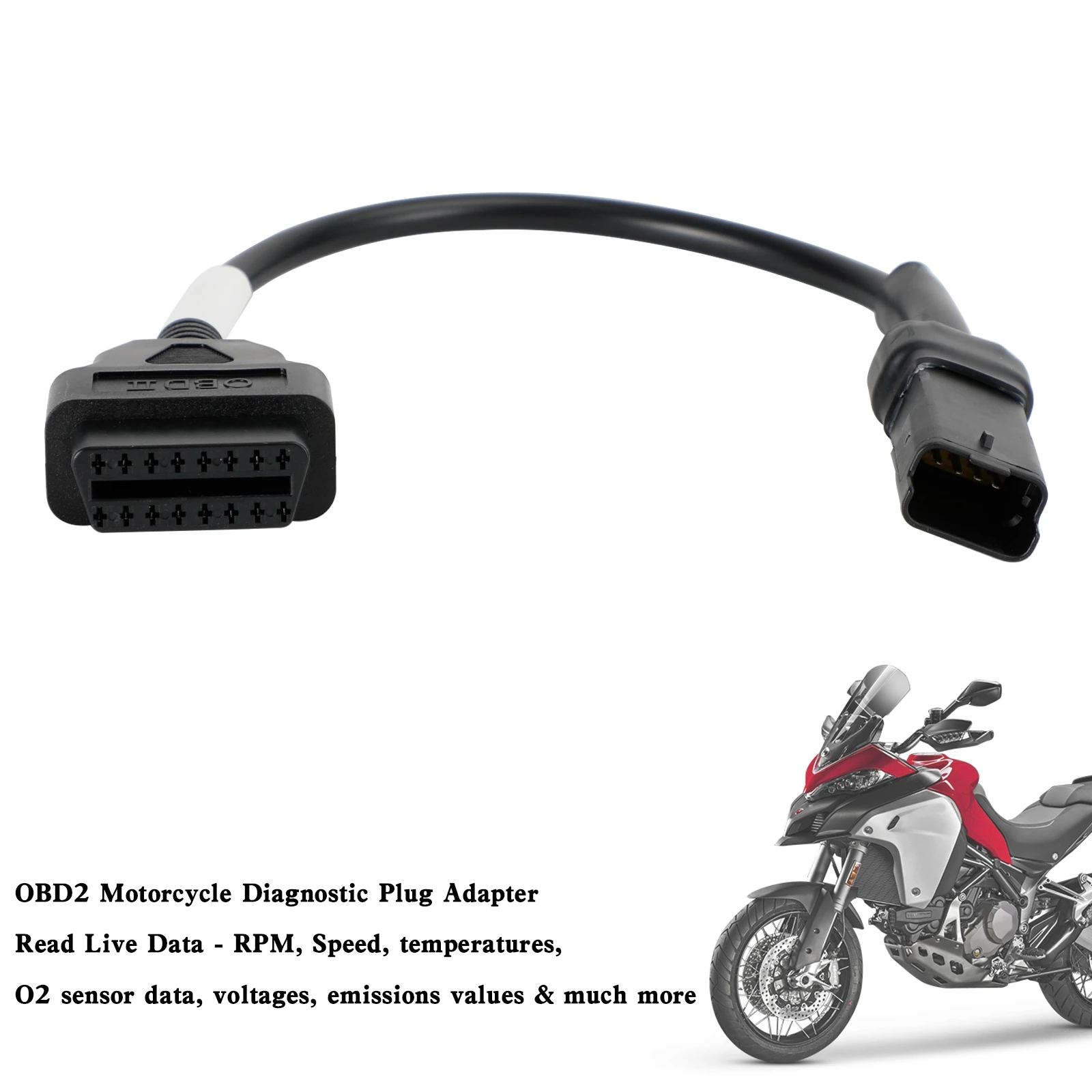 Artudatech 4-контактный для OBD2 Стандартный жгут для DUCATI Panigale, детали двигателя
Artudatech 4-контактный для OBD2 Стандартный жгут для DUCATI Panigale, детали двигателя
