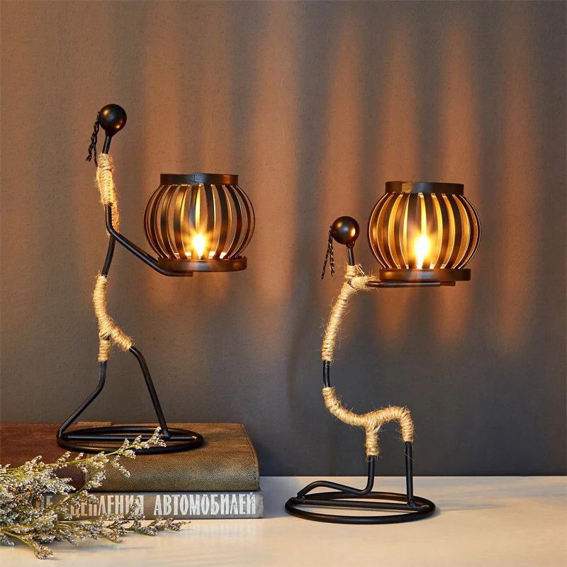 Creative Metal Candlestick Character Model Golden Candle Holder Living Room Home Decor Office Desktop Decor Accessories Gifts
Creative Metal Candlestick Character Model Golden Candle Holder Living Room Home Decor Office Desktop Decor Accessories Gifts
