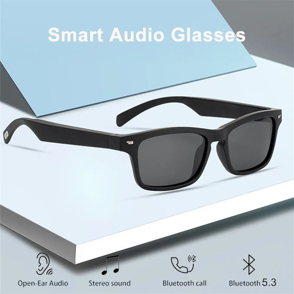 Bluetooth 5.0 Handsfree Call Music Audio Sports Earphones Glasses Walking Online Classroom Chasing Drama Eye Protection Blue Lig
Bluetooth 5.0 Handsfree Call Music Audio Sports Earphones Glasses Walking Online Classroom Chasing Drama Eye Protection Blue Lig
