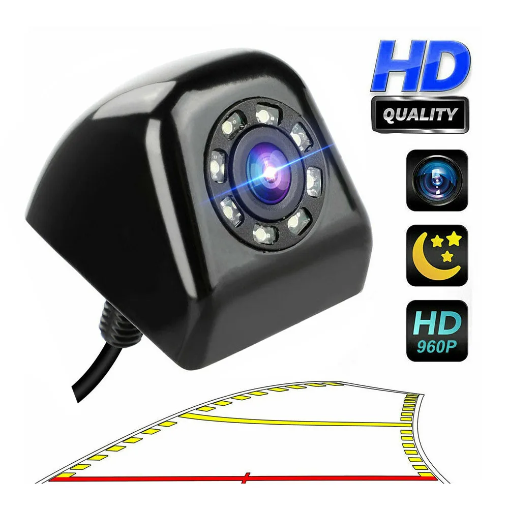 2022 8 LED 170° HD Car Camera Dash Cam Front Rear View Reverse Backup Camera Night Vision Waterproof Rear View Vehicle Camera
2022 8 LED 170° HD Car Camera Dash Cam Front Rear View Reverse Backup Camera Night Vision Waterproof Rear View Vehicle Camera