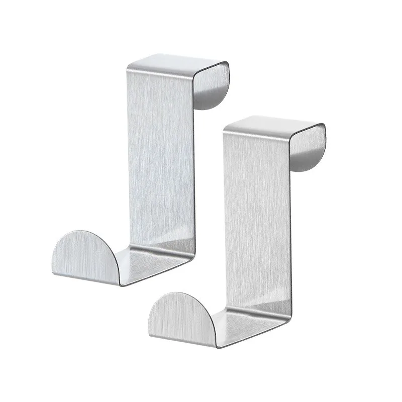 4/2Pcs Door Hook Stainless Steel Kitchen Cabinet Draw Over Door Hook Hanger Clothes Bedroom Bathroom Hanger Holder Multi Hook
4/2Pcs Door Hook Stainless Steel Kitchen Cabinet Draw Over Door Hook Hanger Clothes Bedroom Bathroom Hanger Holder Multi Hook