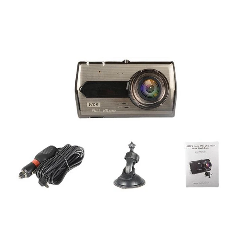 4-Inch IPS Jerry HD Wide-Angle 6E Driving Recorder Double Recording 1080P Non-Light Night Vision Car Driving Recorder
4-Inch IPS Jerry HD Wide-Angle 6E Driving Recorder Double Recording 1080P Non-Light Night Vision Car Driving Recorder