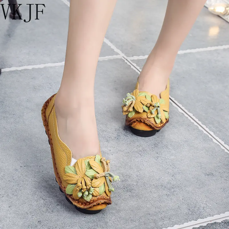 2023 New National Wind Flowers Handmade Genuine Leather Shoes Women Retro Soft Bottom Flat Shoes Summer Canvas Ballet Flats
2023 New National Wind Flowers Handmade Genuine Leather Shoes Women Retro Soft Bottom Flat Shoes Summer Canvas Ballet Flats