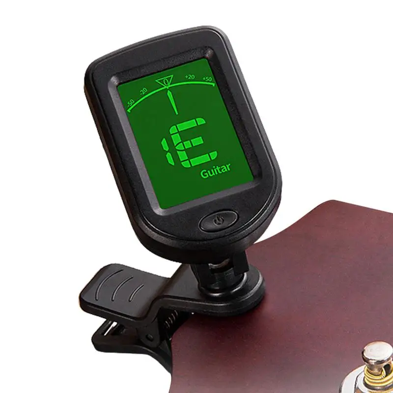 Clip On Tuner For Guitar Easy To Fit Ukulele Bass Violin Tuner Twelve Equal Tempered Multi-Function Electronic Tuner
Clip On Tuner For Guitar Easy To Fit Ukulele Bass Violin Tuner Twelve Equal Tempered Multi-Function Electronic Tuner