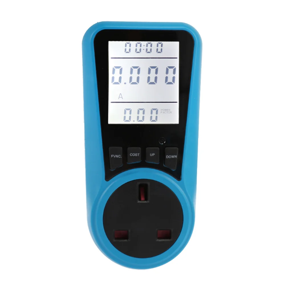 UK Backlight Power Metering Socket Electric Power Monitor Intelligent Billing Socket Electric Meter
UK Backlight Power Metering Socket Electric Power Monitor Intelligent Billing Socket Electric Meter