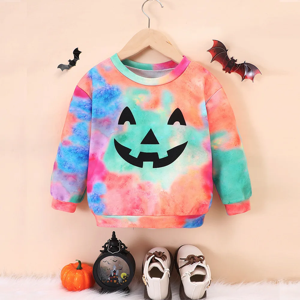 Girls Autumn and Winter Halloween Clothing Gradient Illusion Pullover Sweater Kids Casual Long Sleeved Top
Girls Autumn and Winter Halloween Clothing Gradient Illusion Pullover Sweater Kids Casual Long Sleeved Top