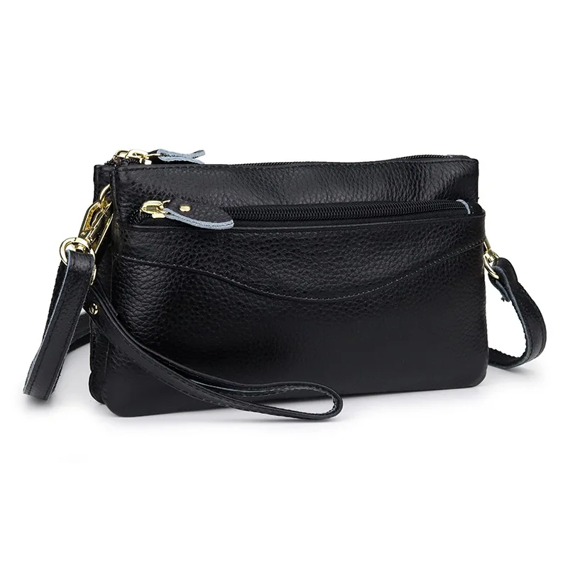 Graceful Women Real Top Layer Cow Leather Double Use Both Single Shoulder Wrist Hand Hold 3 Pockets Handbag Lady Travel Bags
Graceful Women Real Top Layer Cow Leather Double Use Both Single Shoulder Wrist Hand Hold 3 Pockets Handbag Lady Travel Bags