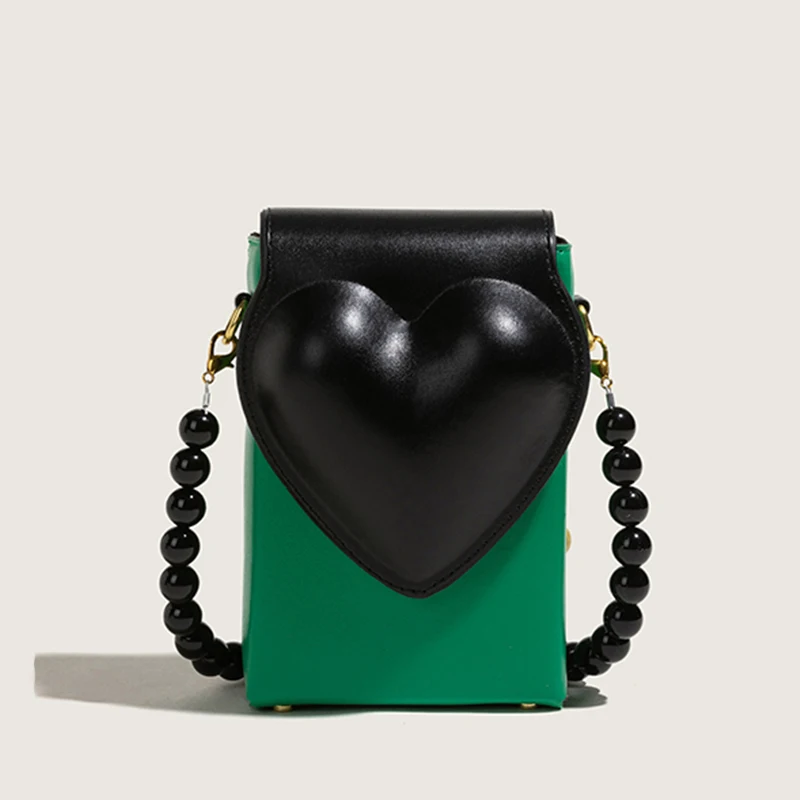 Сумка на плечо с цепочкой и бусинами в форме сердца, кожаный квадратный клатч-Кроссбоди с клапаном для женщин, винтажный Маленький Ретро-чех...
Сумка на плечо с цепочкой и бусинами в форме сердца, кожаный квадратный клатч-Кроссбоди с клапаном для женщин, винтажный Маленький Ретро-чех...