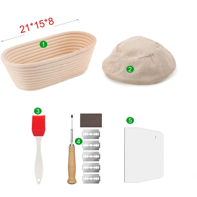Корзины для расстойки хлеба из ротанга, 6-8 шт
Корзины для расстойки хлеба из ротанга, 6-8 шт