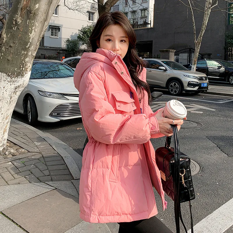 2022 New Winter Hooded Long Sleeve Solid Color Black Cotton-padded Warm Loose Big Size Jacket Women Parkas Fashion Outwear
2022 New Winter Hooded Long Sleeve Solid Color Black Cotton-padded Warm Loose Big Size Jacket Women Parkas Fashion Outwear