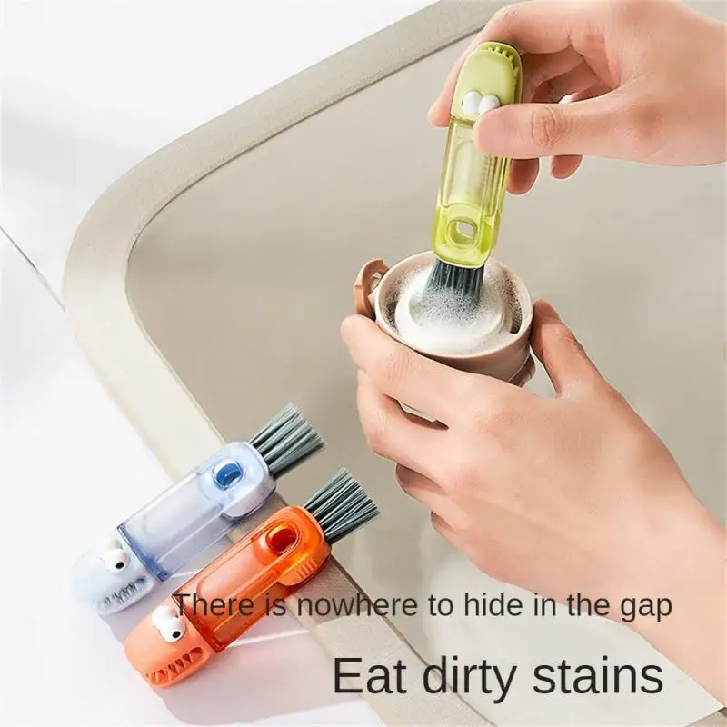 Four-in-one Insulation Water Cup Cleaning Bottle Straw Brush Small Crocodile Cup Cover Brush Cup Mouth Groove Gap Cleaning Brush
Four-in-one Insulation Water Cup Cleaning Bottle Straw Brush Small Crocodile Cup Cover Brush Cup Mouth Groove Gap Cleaning Brush