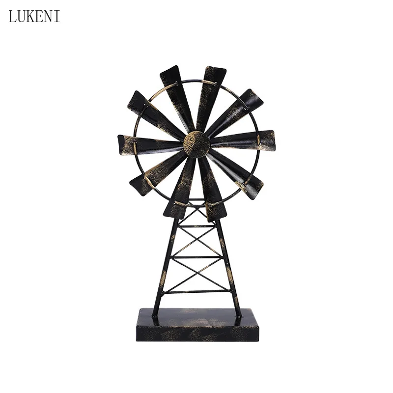 Retro Decorations Home TV Cabinet Study Window Decoration Porch Creative Crafts Metal Windmill Decorations
Retro Decorations Home TV Cabinet Study Window Decoration Porch Creative Crafts Metal Windmill Decorations
