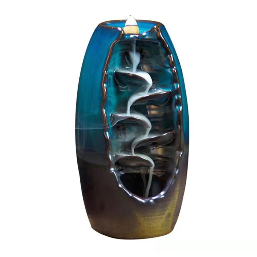 Ceramic Burner Waterfall Reflux Incense Burner Home Decoration Aromatherapy Decoration 60 Cone Incense
Ceramic Burner Waterfall Reflux Incense Burner Home Decoration Aromatherapy Decoration 60 Cone Incense