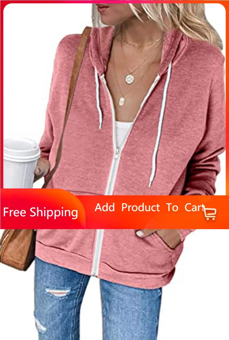 2022 Womens Long Sleeve Hoodie Sweatshirt Hooded Pullover Tops Blouse Jumper Coat one
2022 Womens Long Sleeve Hoodie Sweatshirt Hooded Pullover Tops Blouse Jumper Coat one