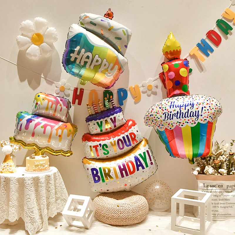 Large Size Helium Foil Balloons Birthday Decoration Adult Children Party 3D Cartoon Cake Balloon Baby Christmas Photo Props
Large Size Helium Foil Balloons Birthday Decoration Adult Children Party 3D Cartoon Cake Balloon Baby Christmas Photo Props