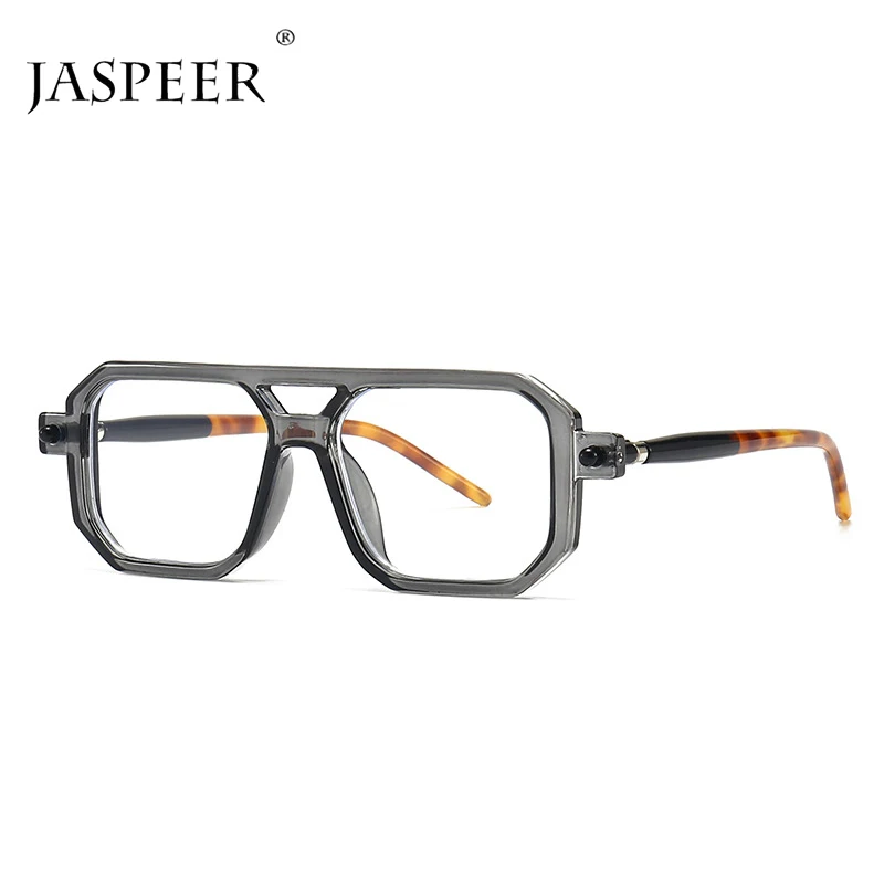 JASPEER Fashion Unique Double Bridges Polygon Square Sunglasses Women Retro Clear Anti-Blu-Ray Glasses Frame Men Shades UV400
JASPEER Fashion Unique Double Bridges Polygon Square Sunglasses Women Retro Clear Anti-Blu-Ray Glasses Frame Men Shades UV400